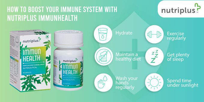 Improving immunity with Nutriplus ImmunHealth