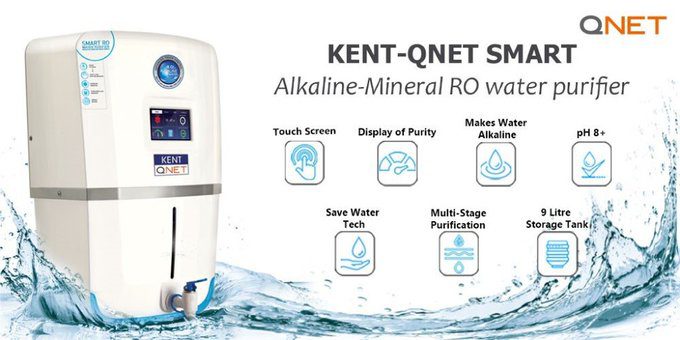 KENT QNET Smart Alkaline Water Purifier